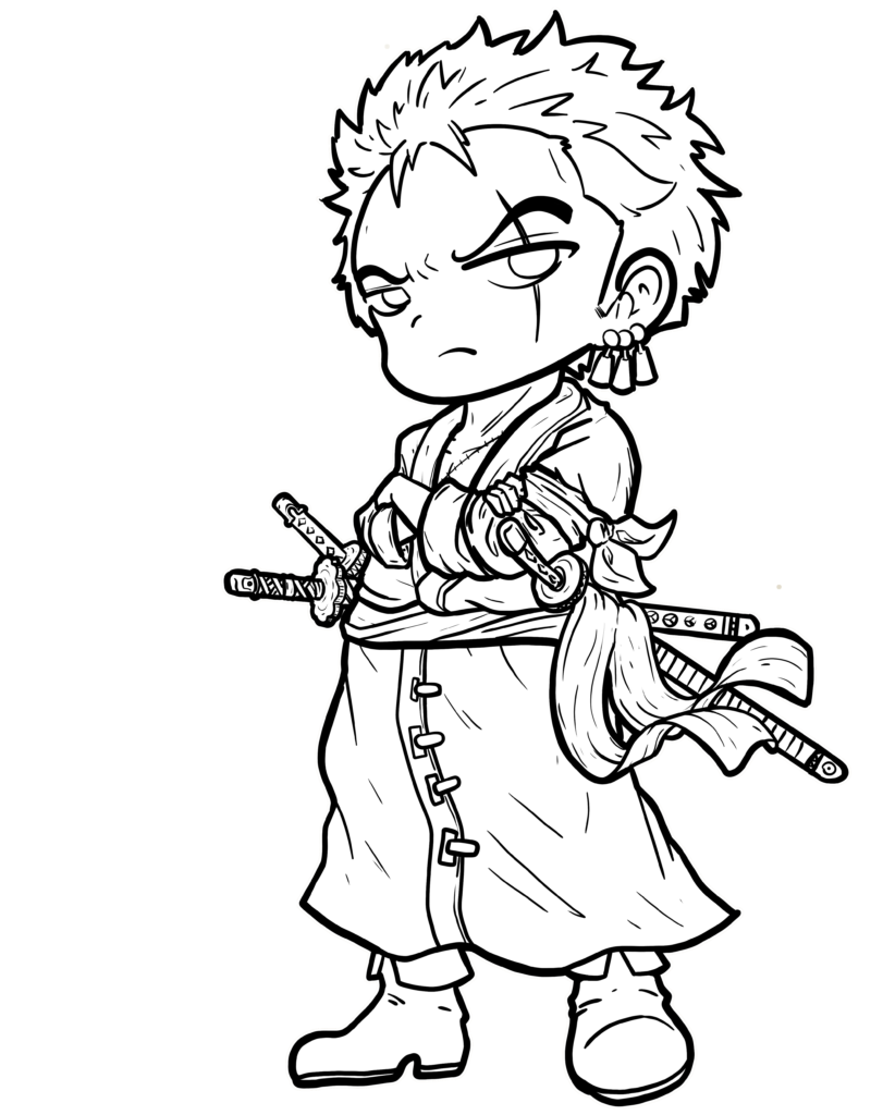 zorro chibi line